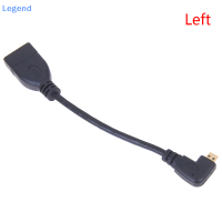 ?【Lowest price】Legend Micro HDMI MALE TO HDMI FEMALE Converter ADAPTER CABLE ขึ้นลงมุมซ้ายขวา