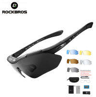 ROCKBROS Polarized Cycling Glasses UV400 Sports Sunglasses Men Women Mountain Bike Glasses 5 Lens MTB Eyewear Bicycle Sunglasses