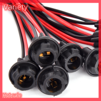 Variety ✨Hot Sale✨ T10 W5W Light bulb SOCKET Holder พอดีกับรถรถบรรทุกเรือ Soft Rubber Connector HOT