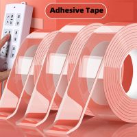 Double Sided Tape Nano Tape Waterproof Wall Stickers Reusable Heat Resistant Bathroom Home Transparent Self Adhesive Tapes Adhesives  Tape