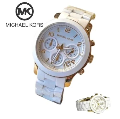 Women's Michael Kors Runway Chronograph Watch MK5191 / 5145 | Lazada PH