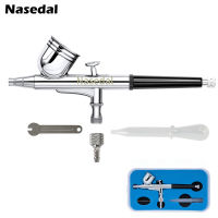 Nasedal 0.3Mm 7cc Airbrush Dual-Action งานศิลปะตกแต่งเล็บรถร้านค้าภาพวาดเค้กพ่น Hobby DIY เครื่องมือแปรง