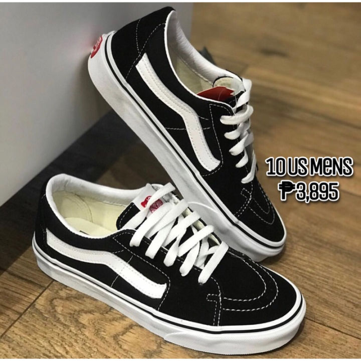 New】Vans Classic Sk8 Low Black & White | Lazada Ph