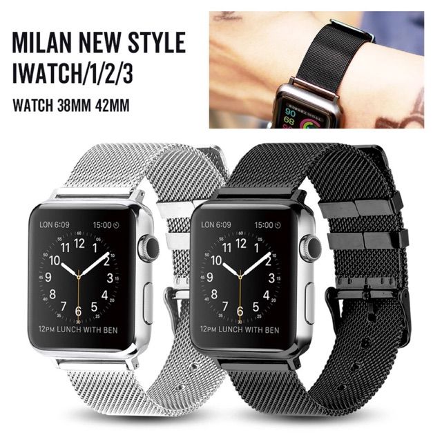 นาทีทอง-สาย-watch-stainless-steel-strap-magnetic-adjustable-buckle-with-adapters-sาคาต่อชิ้น-เฉพาะตัวที่ระบุว่าจัดเซทถึงขายเป็นชุด