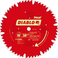 Freud Diablo : FRDD1050X* ใบเลื่อย ATB Combo Saw Blade, 10-Inch, 50-tooth