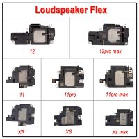 ลําโพง 1 ชิ้นสําหรับ iphone X XR XS Max 11 12 13 mini Pro Max Lound Speaker Ringer inner Buzzer Flex Cable อะไหล่