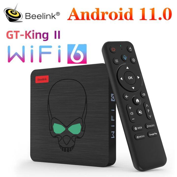 Beelink GT King II Wifi 6 TV BOX Android 11.0 Amlogic A311D2 Octa Core ...