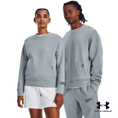 Under Armour Unisex UA Summit Knit Crew อันเดอร์ อาร์เมอร์ เสื้อคอกลมผ้าถัก UA Summit ยูนิเซ็กส์