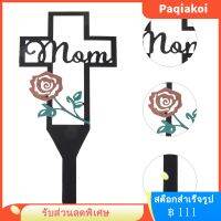 Paqiakoi Mom Design Cemetery Stake Decorative Cemetery Stake Outdoor Stake Sign Decor