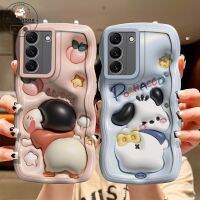 คู่เคสโทรศัพท์ซัมซุงเคสโทรศัพท์ GalaxyS22รูปสัตว์น่ารักการ์ตูนหมี S22plus สร้างสรรค์ S22สำหรับทั้งหญิงและชายซิลิโคนสุดน่ารักเคสโทรศัพท์สำหรับหญิงสาวน่ารัก