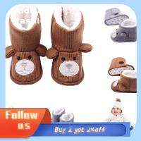 ALDRICH FASHION Prewalker Cartoon Newborn Warm Boots First Walkers Infant Baby Knitting Shoes