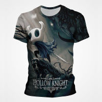 2022ฤดูร้อนใหม่3D พิมพ์ Hollow OUT Knight Casual แขนสั้นเสื้อผู้ชายผู้หญิงแฟชั่นเด็กผู้หญิง Cool การ์ตูน Tops Tees