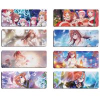 The Quintessential Quintuplets Nakano Miku Five Equal Bride 800mm * 300mm Gaming Mouse Pad