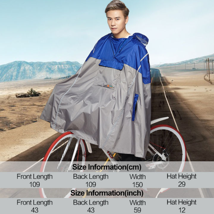 new2022-new-qian-impermeable-raincoat-womenmen-outdoor-rain-poncho-backpack-reflective-design-cycling-climbing-hiking-travel