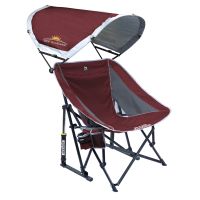 Camping Chair Brown， Outdoor Patio Furniture Clearance Portable Chair Folding Stool Sedentary Comfort Modern Aesthetics