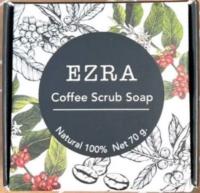 เอสรา สบู่สครับกาแฟ  EZRA COFFEE SCRUB SOAP