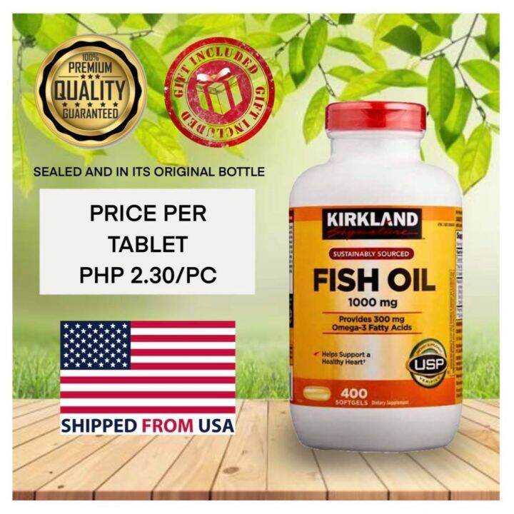 Kirkland Fish Oil 1000mg Lazada PH