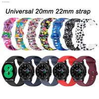 ♘☃◙ 20mm 22mm Watch Band For Garmin Forerunner 245/265/Garmin VivoActive 4/Amazfit GTR/GTS 2/Bip/Huawei Gt 2 GT3 For Samsung Watch 4