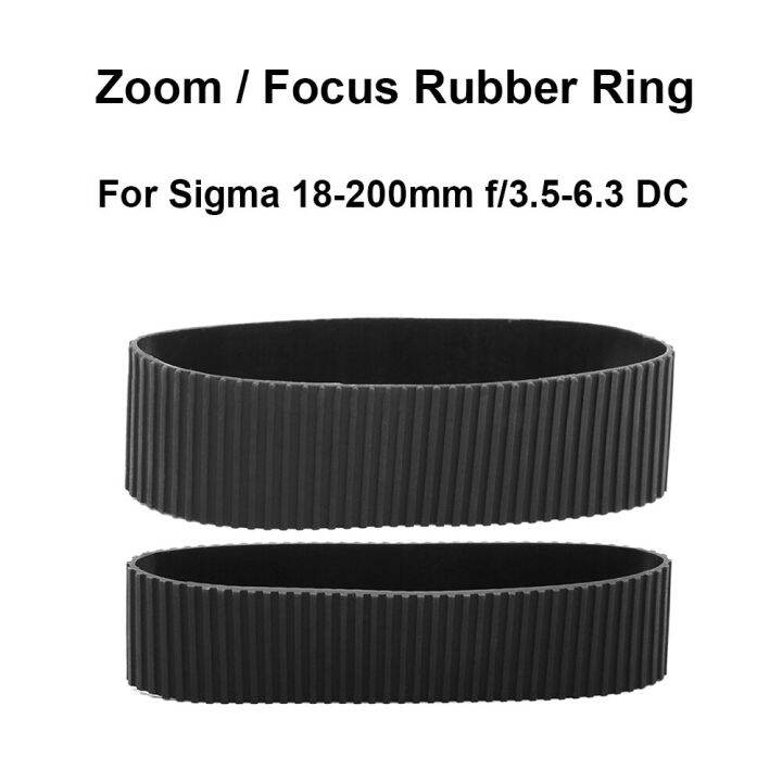 Zoom Ruer / Focus Ruer Replacement For Sigma 18200Mm F/3.56.3 DC