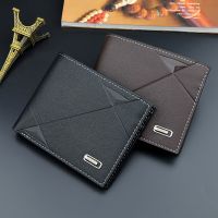 Men Wallet Multi-Card Short Long Mens Clutch Slim Card Holder Zipper Coin Pocket Wallet New Fashion Small Male Purses Wallets
