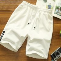 Ready Stock*M-4XL 24"-40" Ice Silk Men Pants Shorts Seluar Pendek Lelaki Sukan Casual Sports Leisure with Drawstrings篮球裤