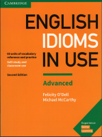 E-Book | หนังสือเรียนภาษาอังกฤษ Cambridge - English Idioms in Use- Advanced Second Edition (English Version) ไม่มี CD Audio PDF file only