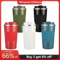 510ML Thermos Mug For Coffee Cup Stainless Insulated Bottle Hot Water Thermos Vacuum Flask Travel Car Thermal Mugs Термокружка