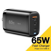 65W Qc3.0 Fast Charging Phone Charger Quick Charge Pd3.0 Usb Charger Gan Charger สำหรับ Fast Charger