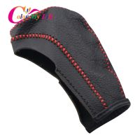 【cw】 Leather Car Gear Shift Knob Cover for Chevrolet Cruze Captiva 2009 - 2014 AT Transmission Hand-stitched Collars 【hot】