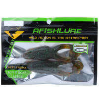 【สินค้าขายดี】2 ชิ้น/ล็อต Fishing Lures 105 มิลลิเมตร 13 กรัมกบรูปร่างปลาเหยื่อนุ่มเหยื่อตกปลาเหมือนจริง