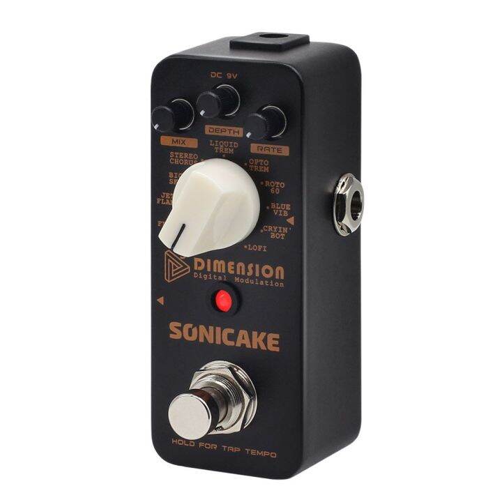 SONICAKE 5th Dimension Digital Modulation Effects Pedal w/h 11 Effects