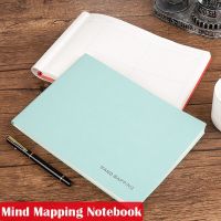 A4 B5 Mind Mapping Notebook Cornell Notebook College Student Map Grid Paper For Study Notes Combing  Meeting Records 100 Sheets Note Books Pads