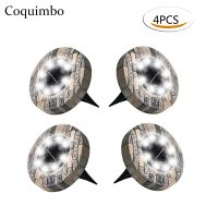 4PCS Solar Rock Light Solar Light Outdoor Stone Waterproof Landscape Decoration Lamp Super Bright Solar Garden Lawn Light