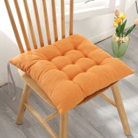 【CW】 Indoor Pillows with Ties Thick Soft Cushion for Dining Office