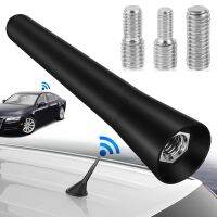 Strong Radio Roof Mount FM AM DAB Black 6.5cm Length Auto Universal with Screws Car Antenna Mini Short Vehicle Accessories-Naoei