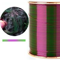 New 500m Color Changing Fishing Line Fluorocarbon Coat Monofilament Nylon Carp Wire Leader Line Fishing Accessories Pesca