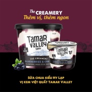 Sữa chua kiểu Hy Lạp vị kem việt quất Tamar Valley 170g