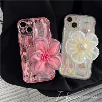 เคส TPU แบบนิ่มโทรศัพท์มือถือลายคลื่น3D iPhone 14 Plus Iphone13 14pro Pro Max