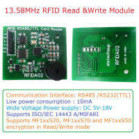 RS232 S70 UART 13.56เมกะเฮิร์ตซ์ RFID Readerwriter RC522 CV520สำหรับ M1 NFC RFID UID IC Card