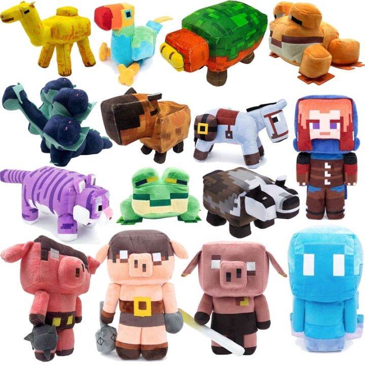 minecraft plush dolls