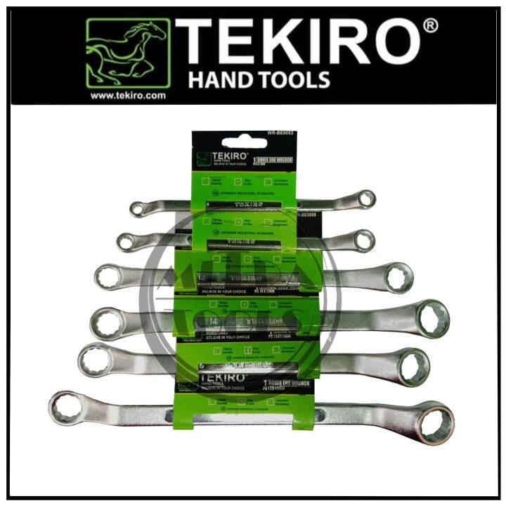 TEKIRO Kunci Ring Boxes End Wrench Semua Ukuran Tekiro Original