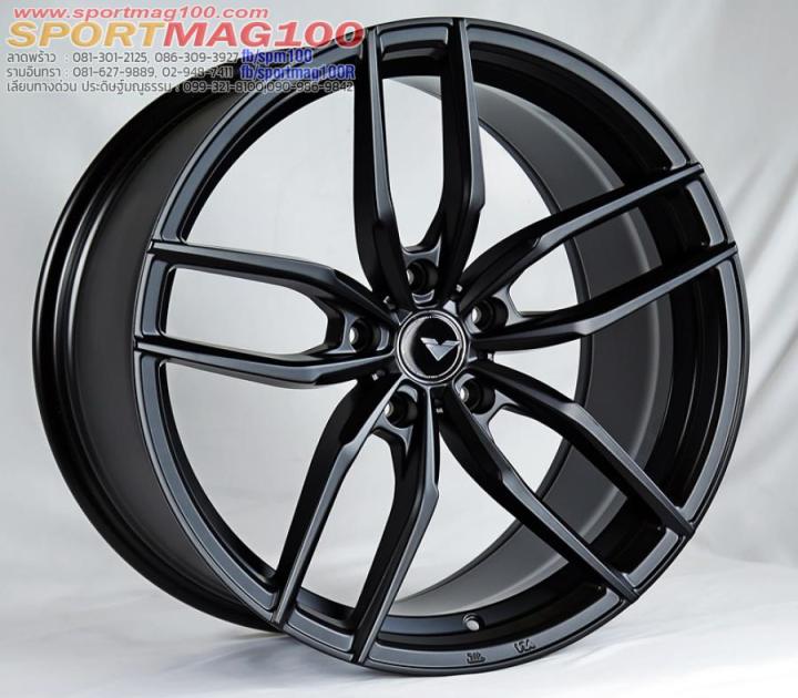 แม็กใหม่เบา-vorsteiner-f105-สีดำ-ล้อหน้า-8-5นิ้ว-ล้อหลัง-9-5นิ้ว-ขนาด-20นิ้ว-5รู120