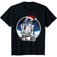 ข้อเสนอพิเศษ #ถูกสุด เสื้อยืดคอกลม พิมพ์ลาย Star Wars Holiday Santa Hat Christmas R2-D2 สําหรับคริสต์มาสS-5XL