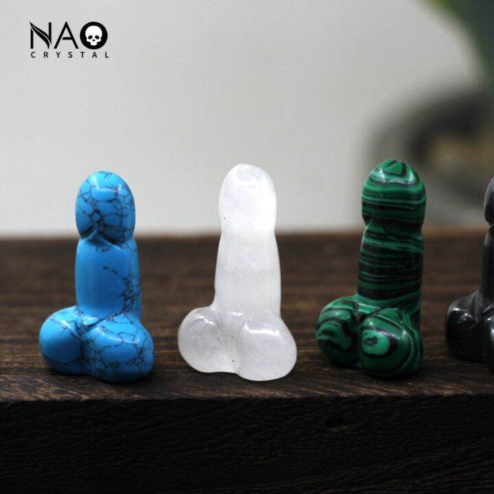 1-healing-crystal-mini-penis-figurine-อัญมณีธรรมชาติแกะสลักควอตซ์-phallus-fertility-amulet-home-decor-bachelorette-ของขวัญ-soneye