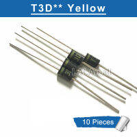 10pcs T3D Diode T3D** T3D01 T3D02 T3D05 T3D15 T3D22 T3D25 T3D33 T3D35 T3D43 T3D45 T3D79 T3D91 T3D98 T3D99 Red Blue White Green Yellow Silver Plasma Power Supply Diode New Original