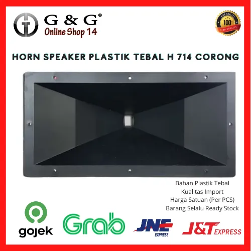 Horn speaker plastik tebal H 714 corong tweeter
