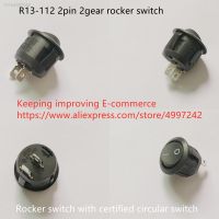 ☬  Original new 100  R13-112 2pin 2gear rocker switch with certified circular switch