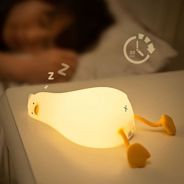 led-children-night-light-rechargeable-silicone-squishy-cute-duck-desk-lamp-child-gift-sleeping-creative-bedroom-desktop-decor