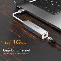 EDUP USB Type C HUB USB 3.0ถึง RJ45อะแดปเตอร์ Thunderbolt 3 Dock สำหรับ PC แล็ปท็อปคอมพิวเตอร์ Ethernet อุปกรณ์เสริม USBC 3.1 Splitter