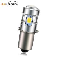 【CW】RUIANDSION 1Pcs P13.5S PR2 LED Bulb 2Cell 4Cell Maglite Flashlight Accessories Torch Warm Cool White 3V 6V 2835SMD 500Lm Nopolar